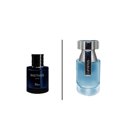 Rue Broca Luminus Pour Homme بديله الاصلي: Dior Sauvage Elixir EDP